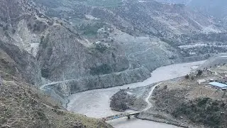 Dasu Dam Construction Sites