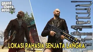 LOKASI SEMUA SENJATA LANGKA GTA 5 (RAILGUN, KAPAK, GOLOK, CROWBAR, GOLF CLUB, DLL) | REMAKE & UPDATE