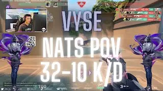 Liquid nAts POV Vyse on Lotus 32-10 K/D (VALORANT Pro POV)
