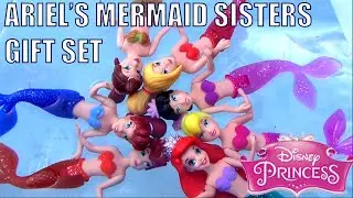 Disney Princess Mermaid Gift Set.  Ariel's Sister Toy Review on the Beach