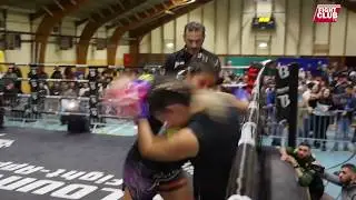 Boussairy Aya (Napoli Gym) Vs Mohtassib Maryam (Thaiboxing Sochaux) / NKM Fight Night #8 /17.11.2019