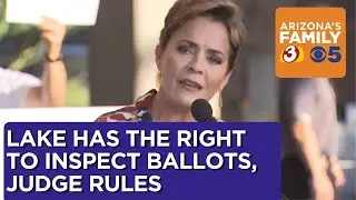 Judge rules in lawsuit that Kari Lake can inspect ballots