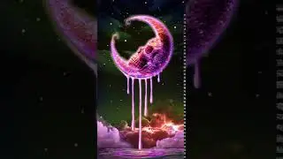 Galaxy Themes - [poly] purple horror skull moon
