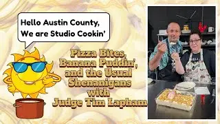Studio Cookin&rsquo; &ndash;Pizza Bites and Good ol&rsquo; Nanna Puddin&rsquo; &ndash; With Judge Tim Lapham