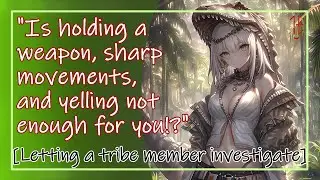 [F4A] Unknowing [Tribe Member VA] [Herbivorous Dinosaur Listener] [Yelling] [Hostile To Friendly]