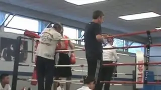 Karl Hess'(Brantford Black Eye Boxing Club)45 second K.O.@