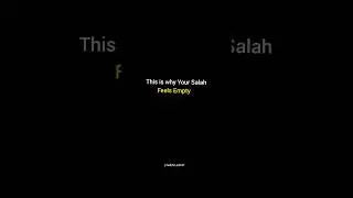 This is why Salah feels empty ❤️&zwj;🩹#islamic shorts#virals shorts#fyp