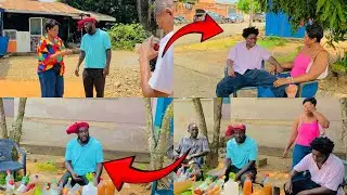 Dr Likee&hellip;😂😂 pranks Opoku on set with alcohol and&hellip;&hellip;&hellip;. Dr Likee is a whole kumawood 😂😂😂😂