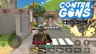 Contra Guns－3rd Person Shooter gameplay | 5v5 TPS FPS game 📱🎮