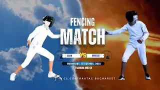 Epic 5-Point Youth Fencing Match | Decided by 1 Touch! 🔥