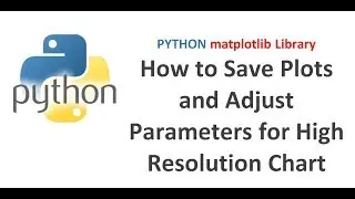 Python Data Analysis / Visualization Matplotlib Tutorial | How to Save Plots | Pandas Tutorial