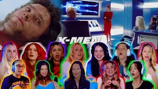MCU Girls React To THE X-MEN LEARN ABOUT WOLVERINE ABILITIES | X-Men Movie Reactions Mashup