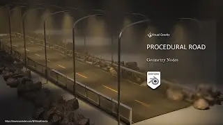 How to Make a Procedural Road in Blender | Geometry Nodes Explained