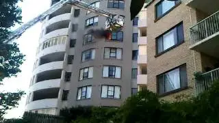 SHOCKING VIDEO of fatal apartment fire in Toowong, Brisbane