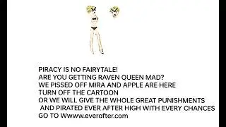 [FAKE] Ever After High Anti Piracy Screen 