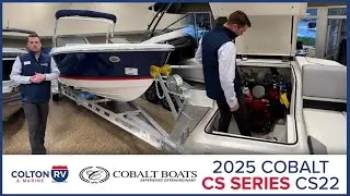 Обзорная экскурсия по катеру Cobalt Boats CS22 Bowrider