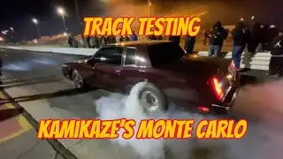 Track Testing Chris Kamikaze&rsquo;s Street Outlaw Monte Carlo SS - New Season 2023