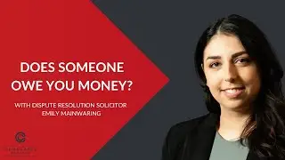 Does someone owe you money? UK Dispute Resolution