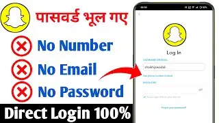 snapchat account recovery without phone number and email | snapchat account recovery | snapchat id