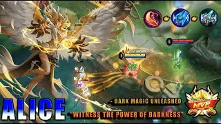 ALICE QUEEN HYBRID MAGE + TANK BUILD IS INSANE | Best Build 2023 | Build Top 1 Global | MLBB | ML