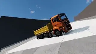 Man tgs fast crash #beamngdrive