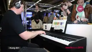 Korg B1 demo - Musikmesse 2016 E MUZYK pl