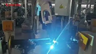 Kaierda welding robot system KR1440 + D350S #welding #automobile #robot #welder