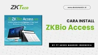 Cara Instal ZKBio Access