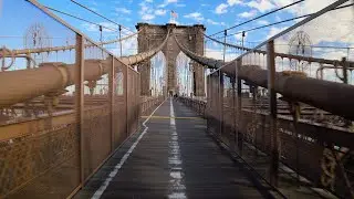 Empty Brooklyn Bridge