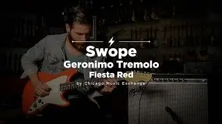 Swope Geronimo Tremolo Knock Around Relic Fiesta Red | CME Quick Rifffs | Shelby Pollard