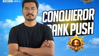 NEW SEASON RANK PUSH | CONQUEROR CHALLENGE #shortsfeed #bgmi #pubg #rankpush