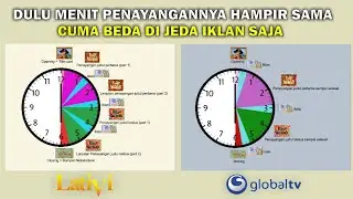 Perbedaan Urutan Menit Penayangan Kartun Spongebob Versi Lativi & Global TV