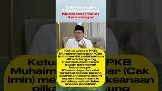 CAK IMIN BONGKAR‼️ PILKADA PENUH KECURANGAN😱 #beritaterkini #cakimin #shorts