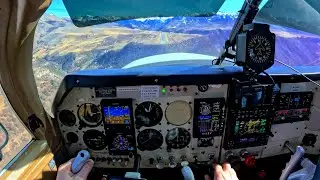 Flying into Telluride, CO