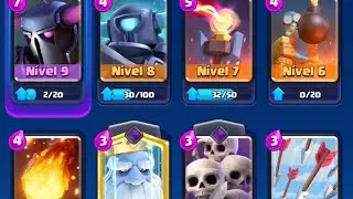 Jogando clash Royale com o meu deck fixo