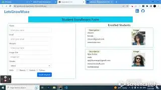 LetsGrowMore Web Development Internship | March 2023 Batch | ReactJs