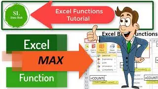 Excel MAX function / Maximum value in data set