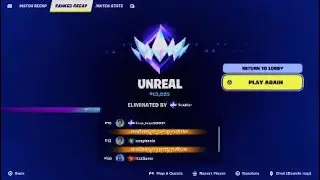 Perfect Way To Start (2026) is Getting Unreal Rank in (ZeroBuilds) #Fortnite #Trending #PS5 #Viral 