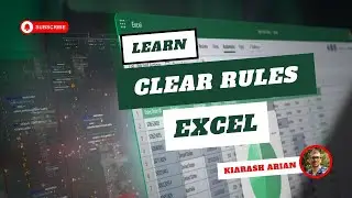 Conditional Formatting: CLEAR RULES in Microsoft Excel