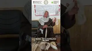 Ladakhi Woman Hand-Spins Wool into Useful Products | Enterprising Ladakh