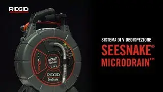 RIDGID Sistema di videoispezione SeeSnake&reg; microDrain&trade;