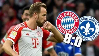 Wildes Neuer Comeback! 3x ROT & Kane aus 50m bei Bayern gegen Darmstadt! (8:0) Blitz-Fazit