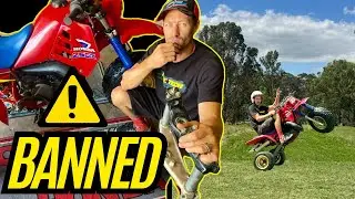 Этот мотоцикл ЗАПРЕЩЕН | Honda ATC 250r