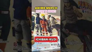 Did you know there&rsquo;s an ANIME MERCH LOTTERY in Japan?!😱✨🇯🇵 #japan #naruto #anime