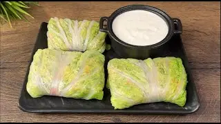 The secret to a healthy lunch is revealed! 🥗 Chinese cabbage + veggies + sauce/@nutzlichesmenu