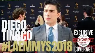 Diego Tinoco #OnMyBlock #Netflix @ 70th Los Angeles Area Emmy&reg; Awards Red Carpet #LAEmmys