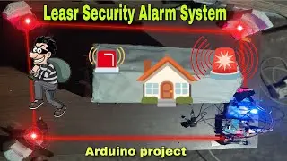 laser Security Alarm Project Simple Arduino Project #diy #arduino