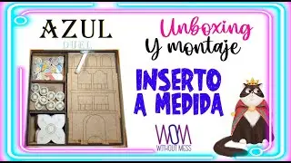 🛠 INSERTO 🛠 WITHOUT MESS 🛠 ¿Cómo se monta? para 💛AZUL DUEL💙de Asmodee
