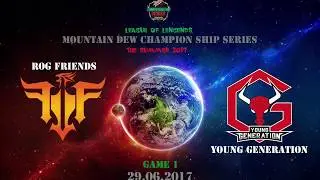 [29.06.2017] Highlight RF vs YG [MDCS The Summer 2017][Game 1]
