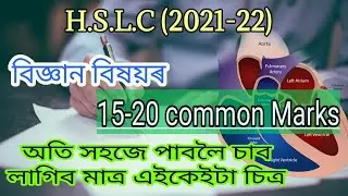 H.S.L.C 2022/G. Science/Common 20 marks/Important figure & charts/SEBA/ASSAM/বিজ্ঞান/চিত্ৰ